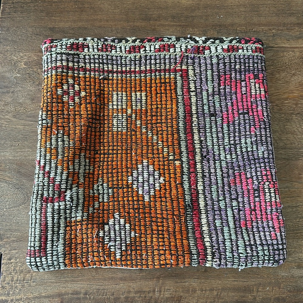 vintage kilim pillowcase only